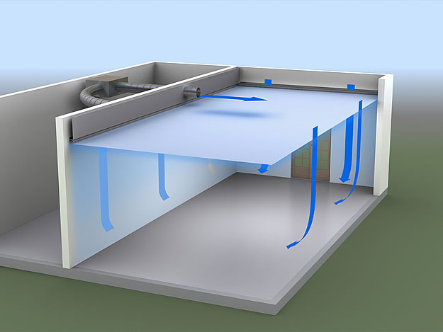 Implantation du système Barrisol Clim